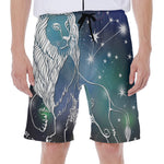 Constellation Of Leo Print Men's Beach Shorts