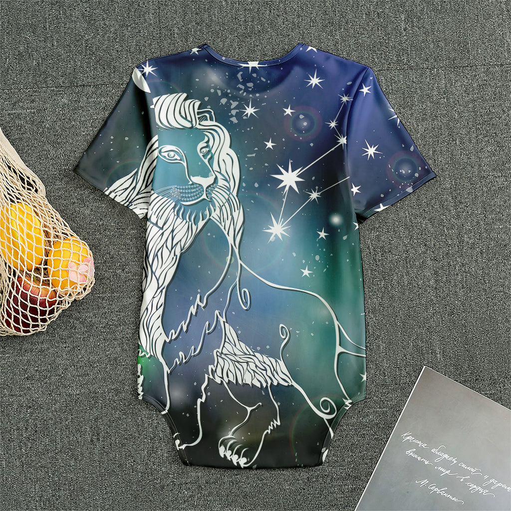 Constellation Of Leo Print Men's Bodysuit