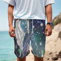 Constellation Of Leo Print Men's Cargo Shorts
