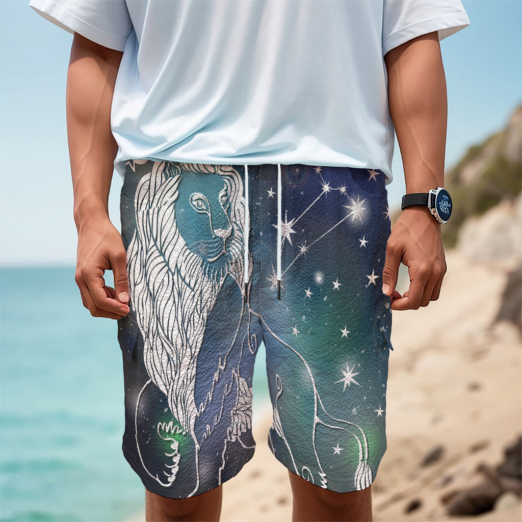 Constellation Of Leo Print Men's Cargo Shorts