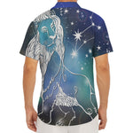 Constellation Of Leo Print Men's Deep V-Neck Shirt
