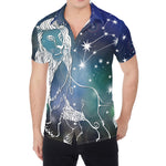 Constellation Of Leo Print Men's Shirt