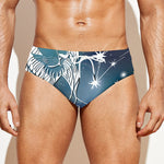 Constellation Of Leo Print Men's Swim Briefs