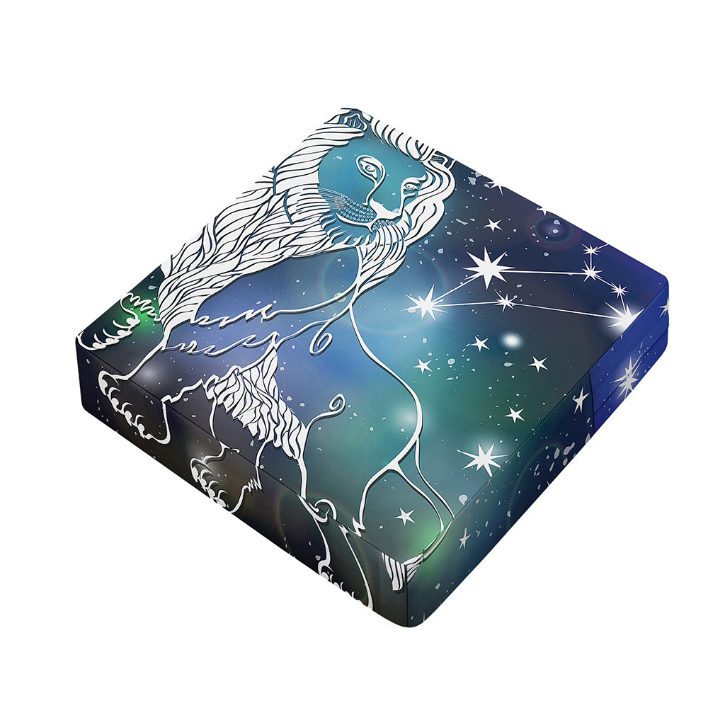 Constellation Of Leo Print Outdoor Seat Cushion Cover