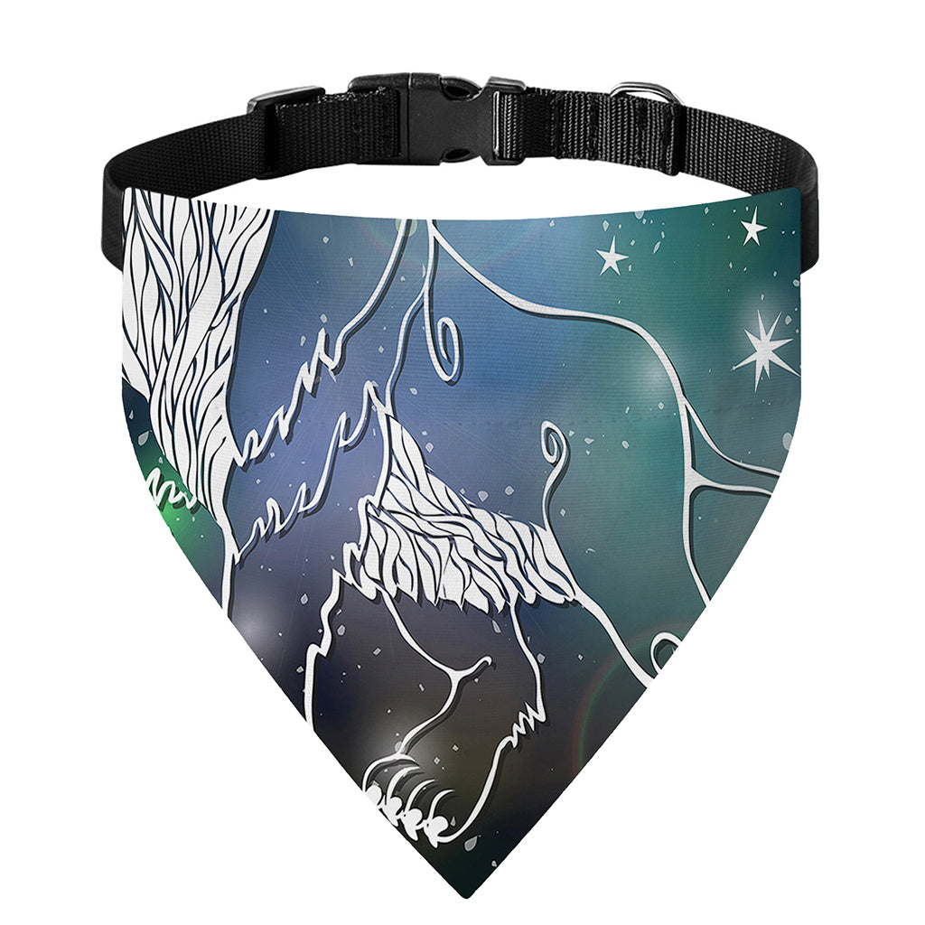 Constellation Of Leo Print Over The Collar Dog Bandana