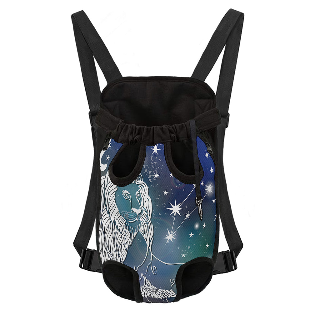 Constellation Of Leo Print Pet Carrier Backpack
