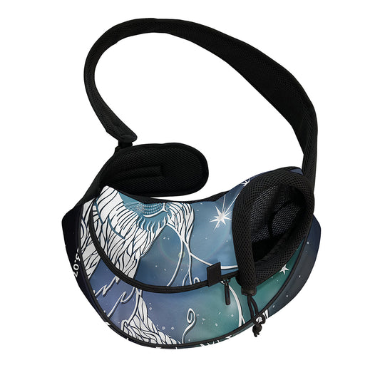 Constellation Of Leo Print Pet Sling Carrier