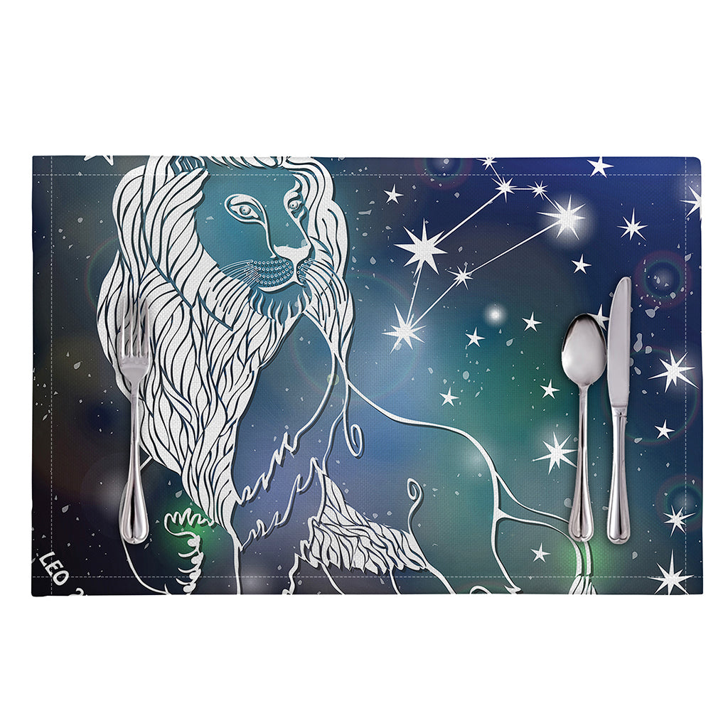 Constellation Of Leo Print Placemat