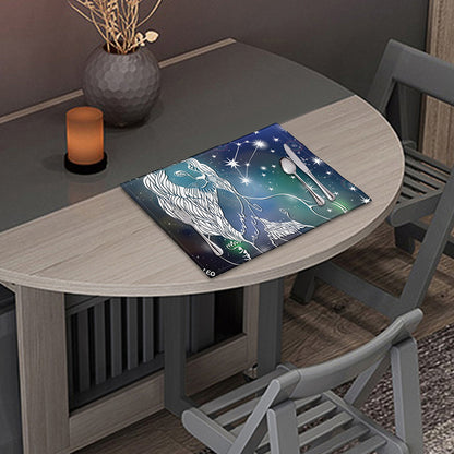 Constellation Of Leo Print Placemat