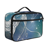 Constellation Of Leo Print Portable Lunch Bag
