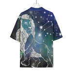 Constellation Of Leo Print Rayon Hawaiian Shirt