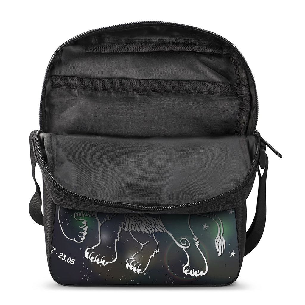 Constellation Of Leo Print Rectangular Crossbody Bag