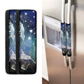 Constellation Of Leo Print Refrigerator Handle Covers