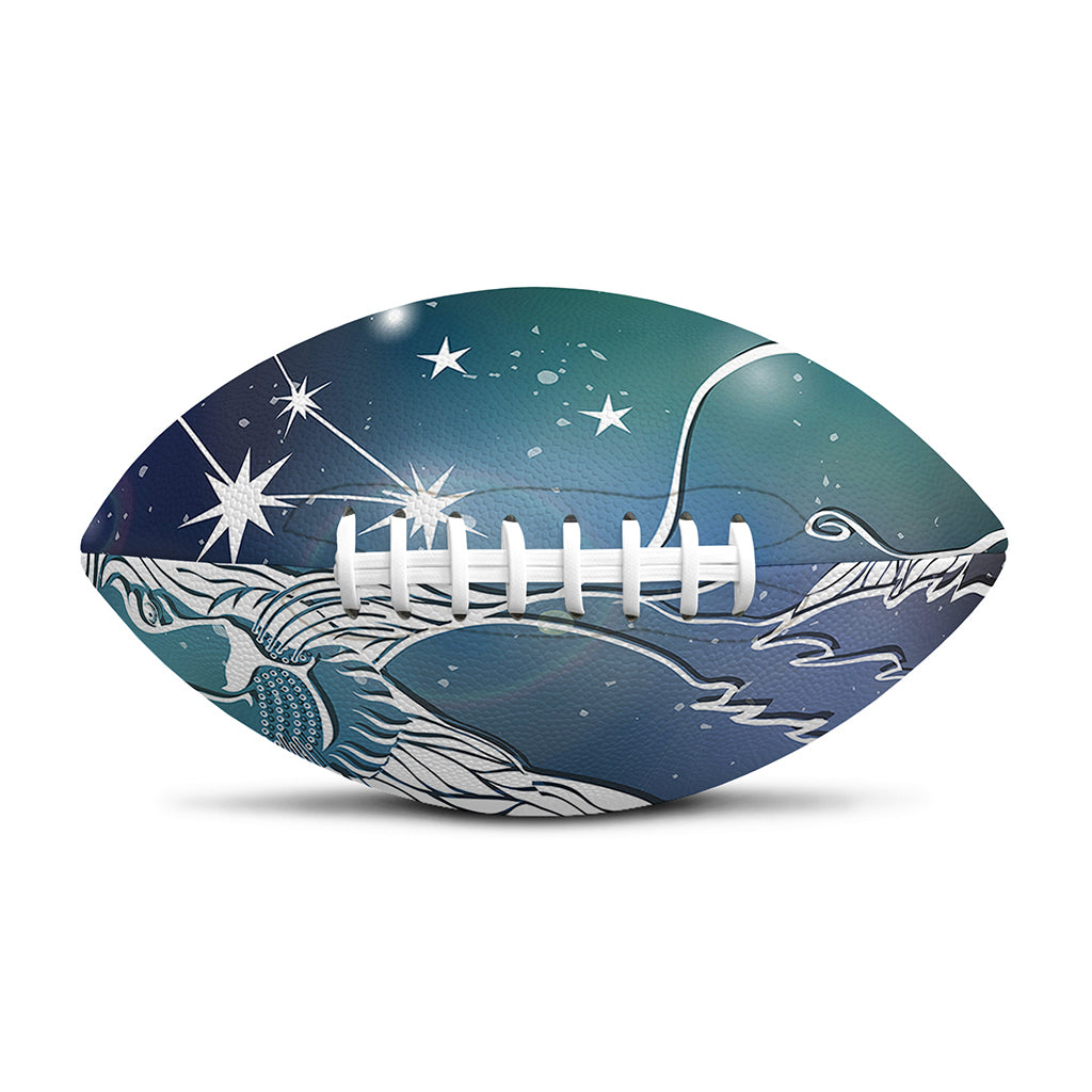 Constellation Of Leo Print Rugby Ball