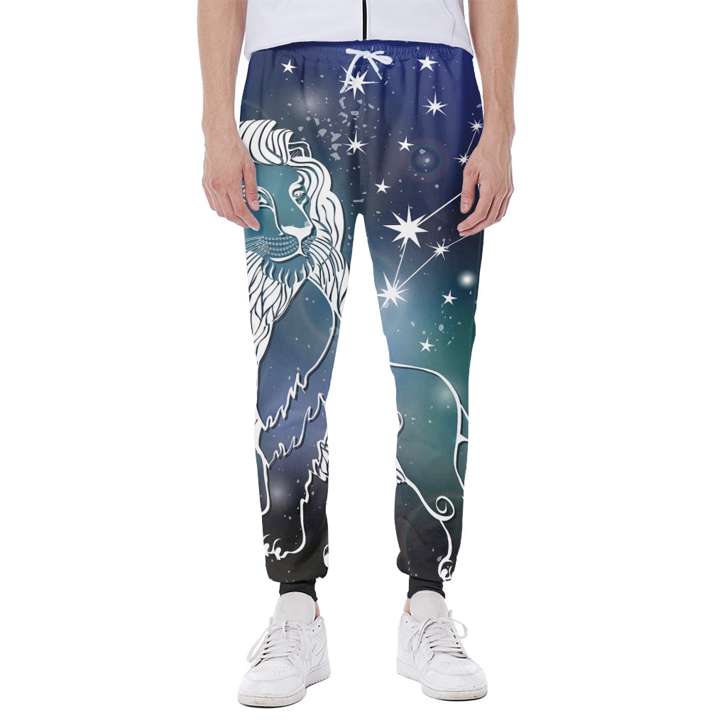 Constellation Of Leo Print Scuba Joggers