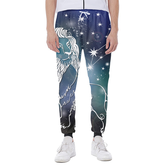 Constellation Of Leo Print Scuba Joggers