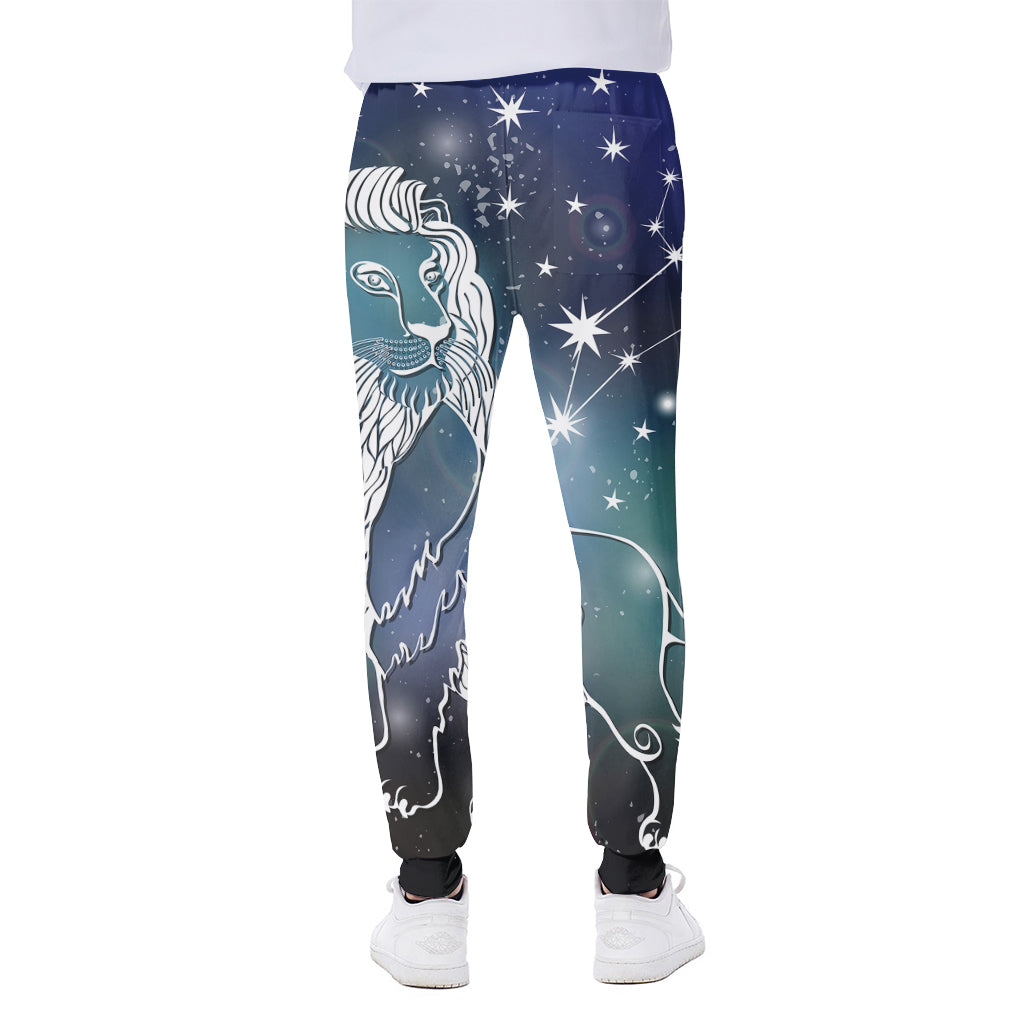 Constellation Of Leo Print Scuba Joggers
