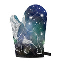 Constellation Of Leo Print Single Oven Mitt