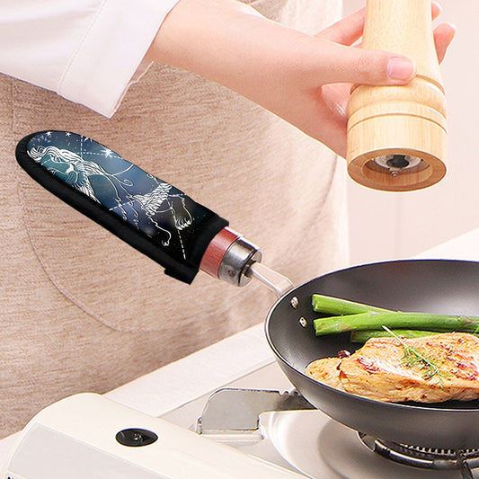 Constellation Of Leo Print Skillet Handle Cover