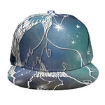 Constellation Of Leo Print Snapback Cap