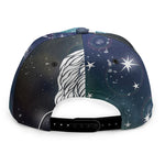 Constellation Of Leo Print Snapback Cap