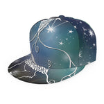 Constellation Of Leo Print Snapback Cap