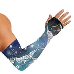 Constellation Of Leo Print Sun Protection Arm Sleeves