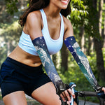 Constellation Of Leo Print Sun Protection Arm Sleeves