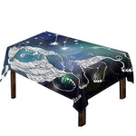 Constellation Of Leo Print Tablecloth