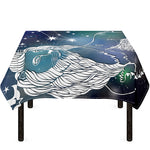 Constellation Of Leo Print Tablecloth