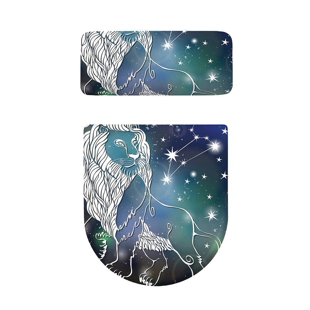 Constellation Of Leo Print Toilet Lid And Tank Cover Set