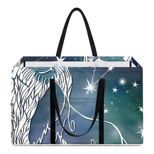 Constellation Of Leo Print Utility Tote Bag