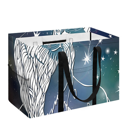 Constellation Of Leo Print Utility Tote Bag