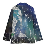 Constellation Of Leo Print Women's Blazer