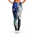 Constellation Of Leo Print Women's Leggings