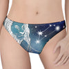 Constellation Of Leo Print Women's Thong