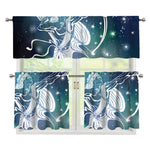 Constellation Of Sagittarius Print 3 Piece Kitchen Curtains