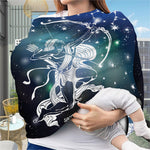 Constellation Of Sagittarius Print Baby Seat Cover