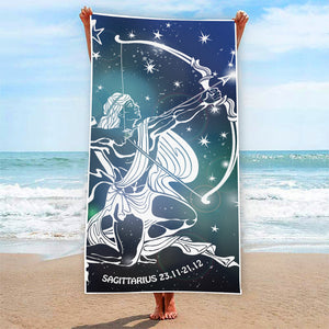 Constellation Of Sagittarius Print Beach Towel