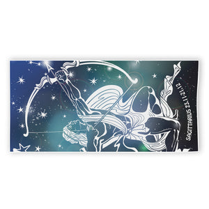 Constellation Of Sagittarius Print Beach Towel