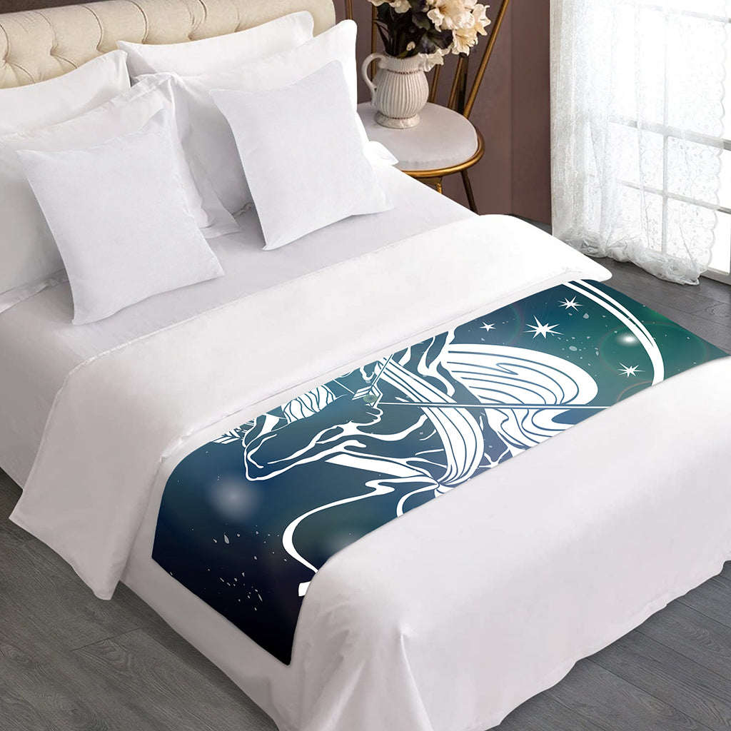 Constellation Of Sagittarius Print Bed Runner