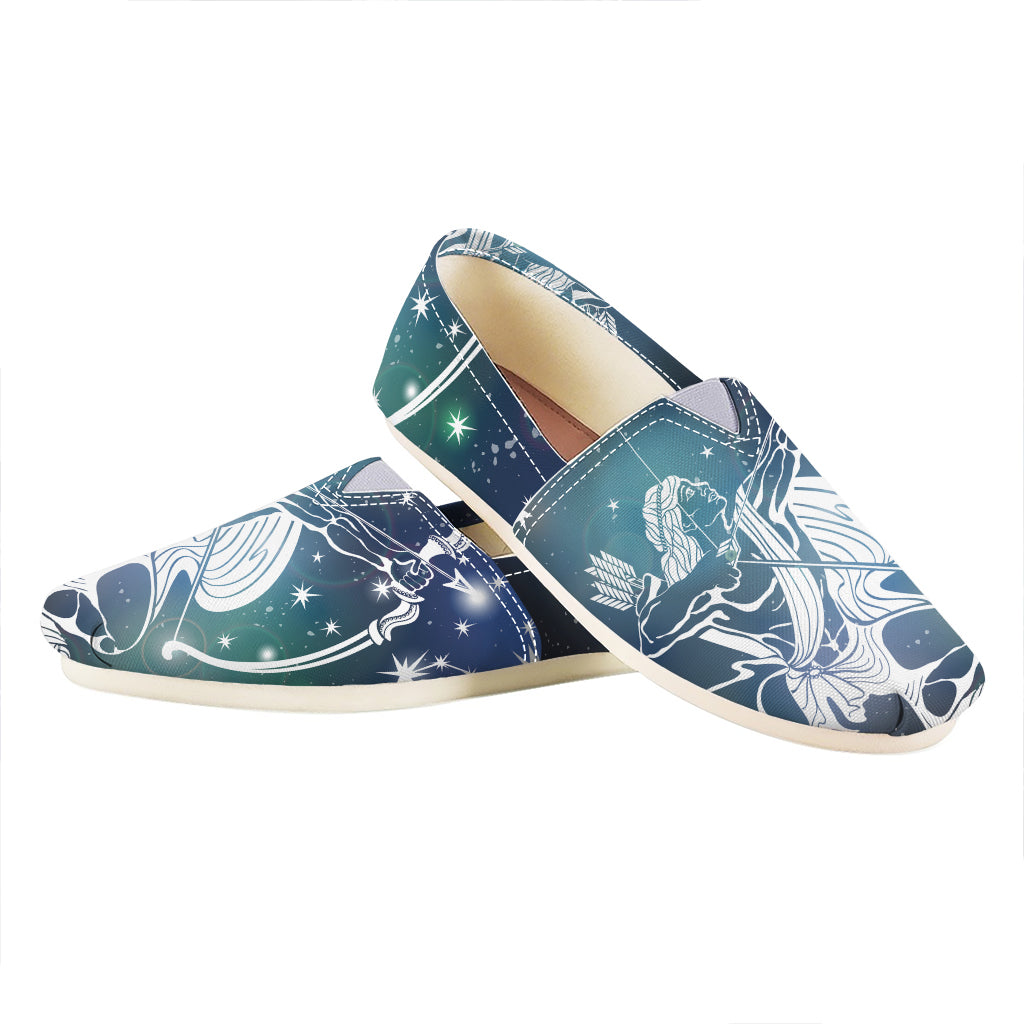 Constellation Of Sagittarius Print Casual Shoes