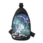 Constellation Of Sagittarius Print Chest Bag
