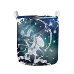 Constellation Of Sagittarius Print Collapsible Laundry Basket