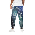 Constellation Of Sagittarius Print Cotton Pants