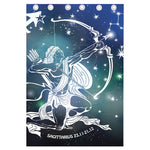 Constellation Of Sagittarius Print Curtain