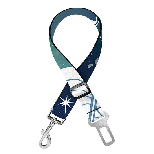 Constellation Of Sagittarius Print Dog Seat Belt