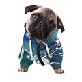 Constellation Of Sagittarius Print Dog Zip Up Hoodie