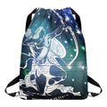 Constellation Of Sagittarius Print Drawstring Backpack