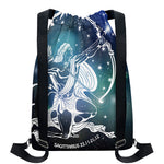 Constellation Of Sagittarius Print Drawstring Backpack
